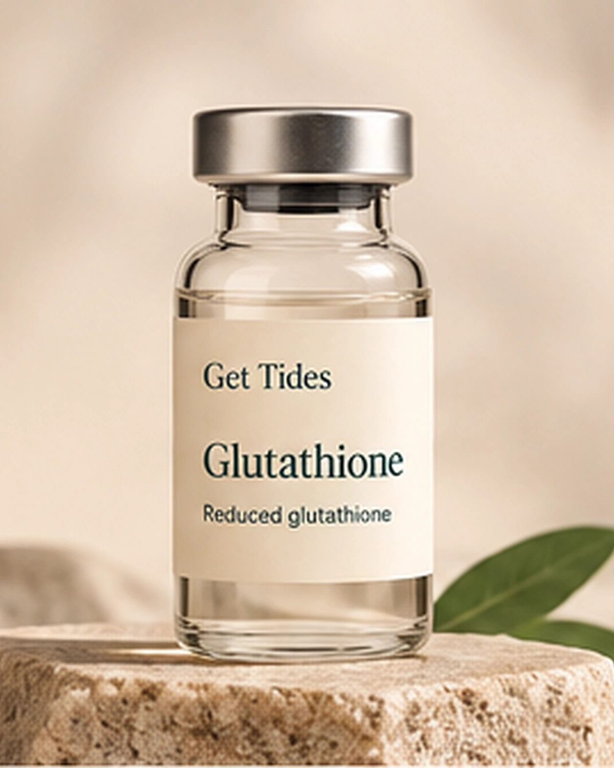 Get Tides Glutathione treatment packaging.